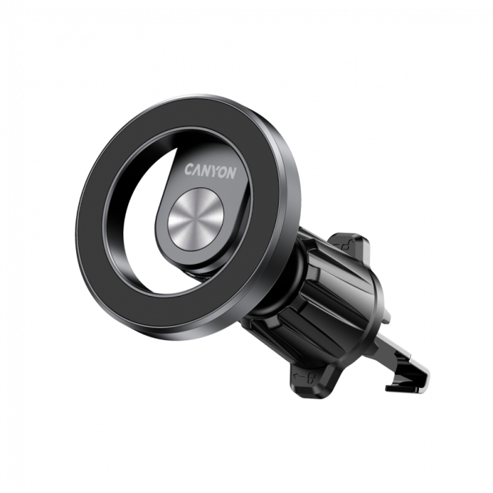 CANYON Magnetic car holder OnGrip 12 suction + air vent Black [6]
