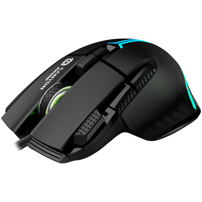CANYON mouse Fortnax GM-636 RGB 9buttons Wired Black [3]