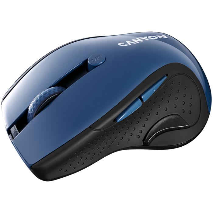 CANYON mouse MW-01 BlueLED Wireless Blue Grey [3]