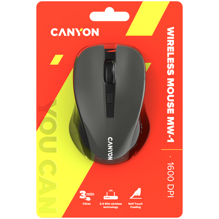 CANYON mouse MW-1 Wireless Grey [6]