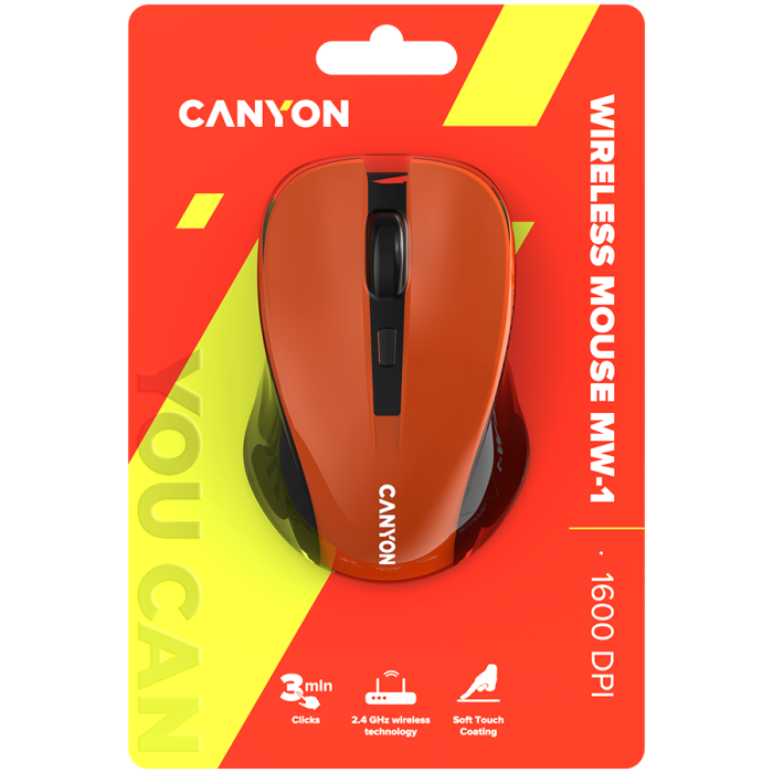 CANYON mouse MW-1 Wireless Orange [6]