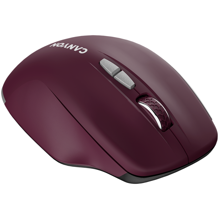 CANYON mouse MW-21 BlueLED 7buttons Wireless Burgundy Red [5]