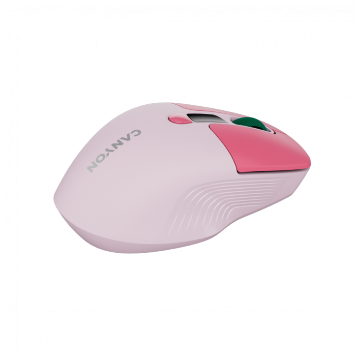CANYON mouse MW-26 LCD Silent Dual Mode Wireless Pink [6]