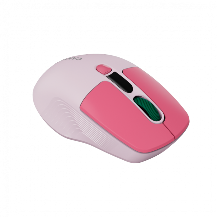 CANYON mouse MW-26 LCD Silent Dual Mode Wireless Pink [8]