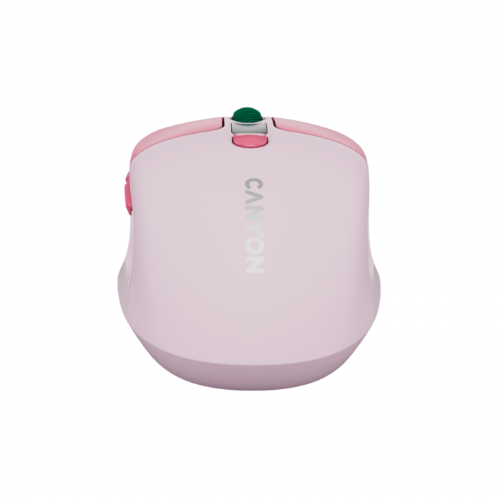 CANYON mouse MW-26 LCD Silent Dual Mode Wireless Pink [4]