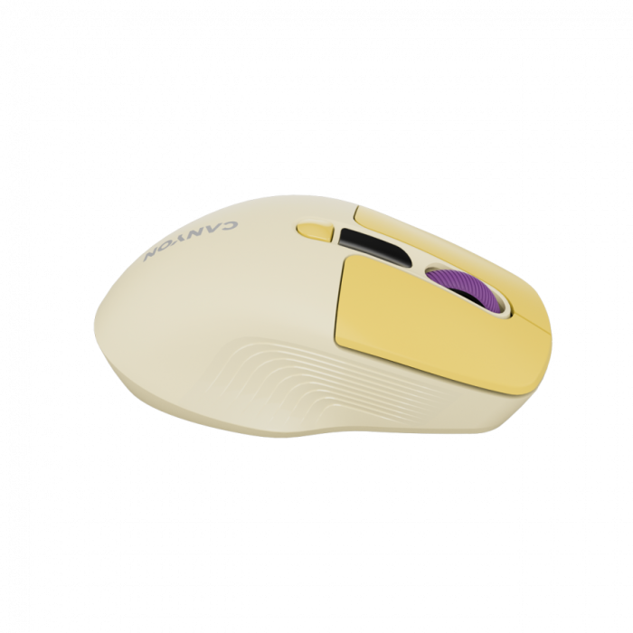 CANYON mouse MW-26 LCD Silent Dual Mode Wireless Yellow [5]