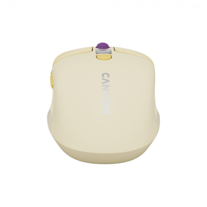 CANYON mouse MW-26 LCD Silent Dual Mode Wireless Yellow [7]