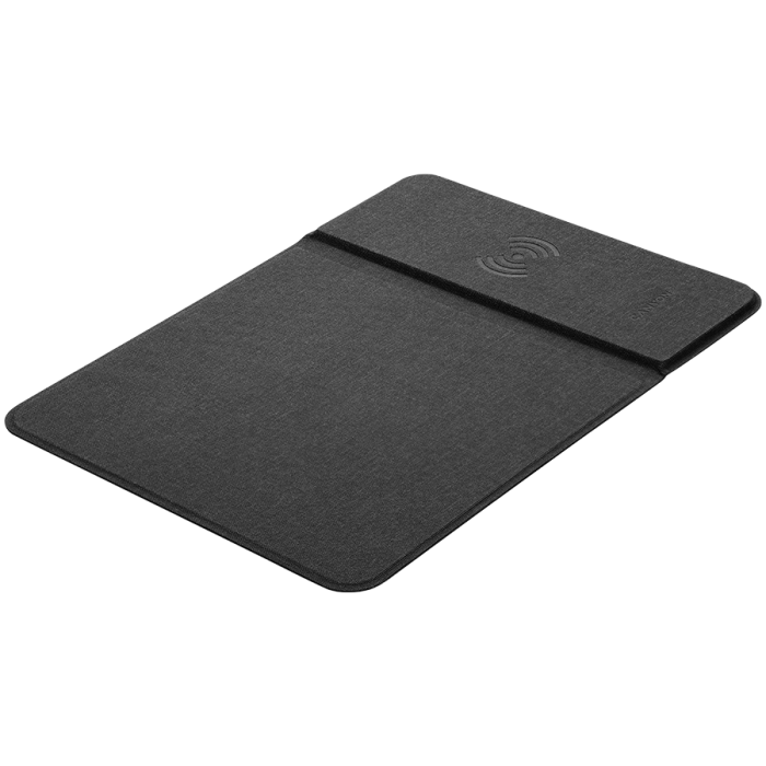 CANYON MP-W5, Mouse Mat with wireless charger, Input 5V/2A,9V2A Output 5W/7.5W/10W, 324*244*6mm, USB Type C cable length 1m, Black, 220g [2]