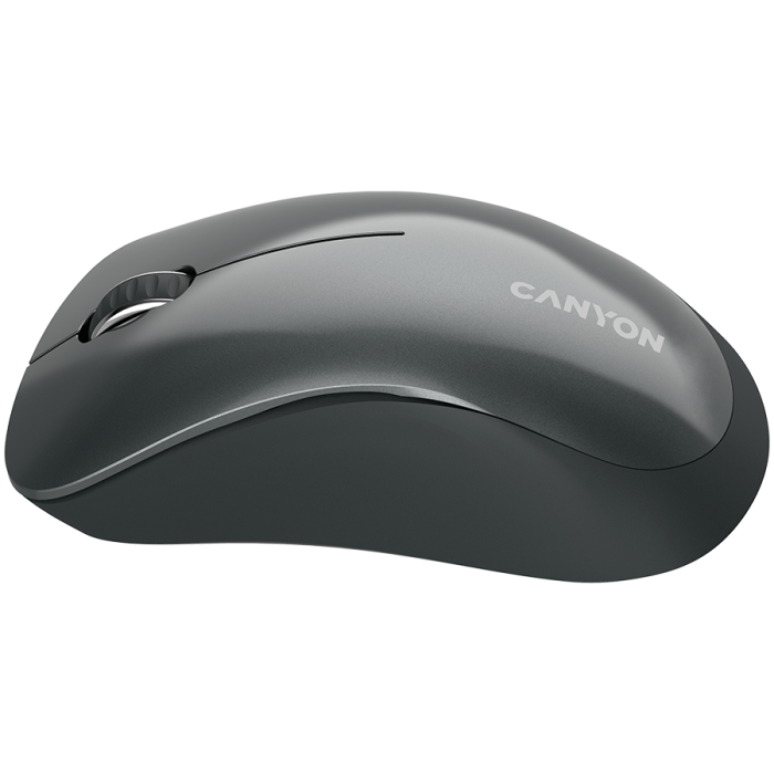 CANYON MW-11, 2.4 GHz Wireless mouse,with 3 buttons, DPI 1200, Battery:AAA*2pcs,Black,67*109*38mm,0.063kg [5]