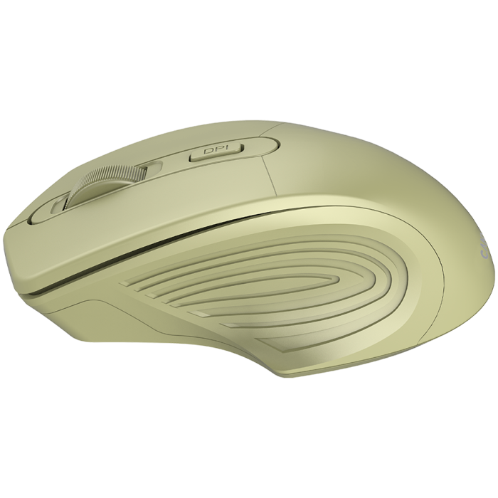 CANYON MW-15, 2.4GHz Wireless Optical Mouse with 4 buttons, DPI 800/1200/1600, Golden, 115*77*38mm, 0.064kg [2]