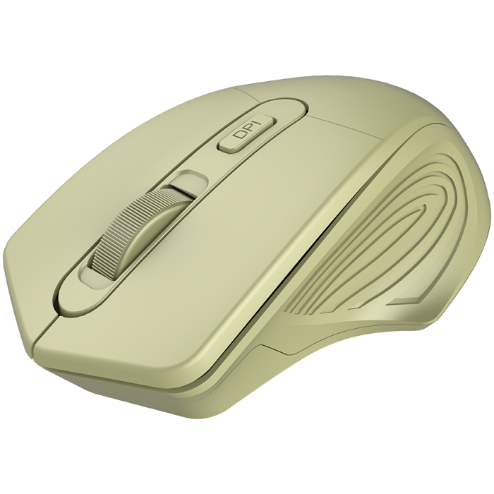 CANYON MW-15, 2.4GHz Wireless Optical Mouse with 4 buttons, DPI 800/1200/1600, Golden, 115*77*38mm, 0.064kg [4]