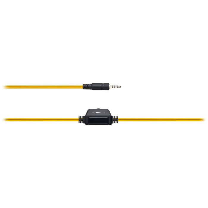 CANYON PC headset HSC-1 PC Mic Flat 2m Black Yellow [5]