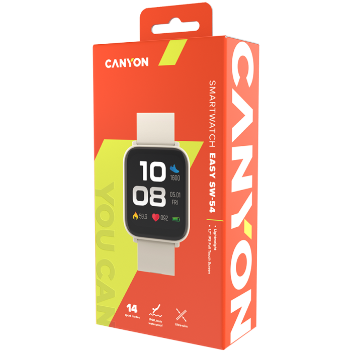 CANYON smart watch Easy SW-54 Beige [4]