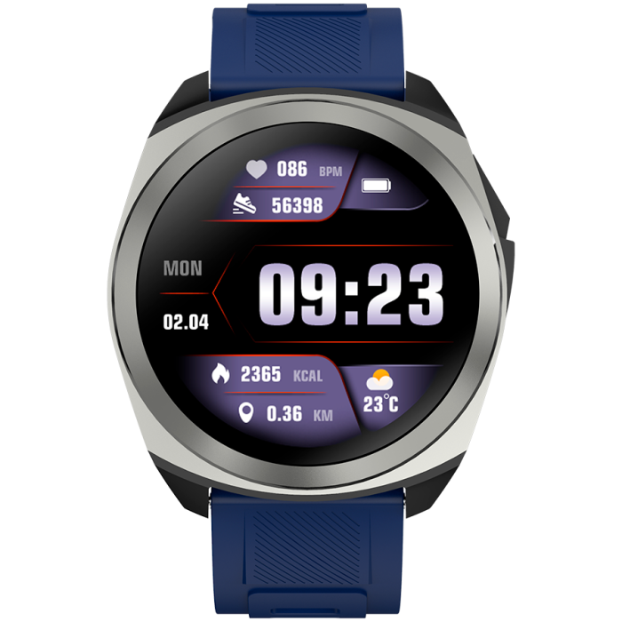 CANYON smart watch Maveric SW-83 GPS Silver Blue [2]