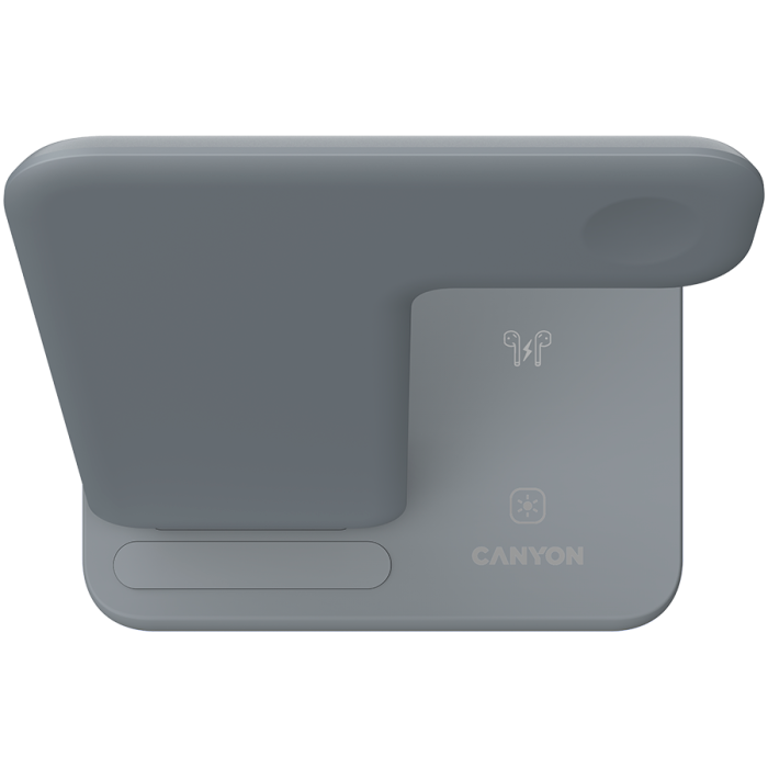 CANYON wireless charger WS-303 15W 3in1 Gray [3]