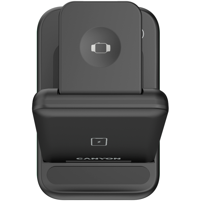 CANYON wireless charger WS-304 15W 3in1 Black [3]