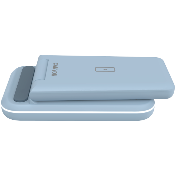 CANYON wireless charger WS-304 15W 3in1 Blue [6]
