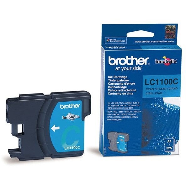 Cartuș cerneală Brother LC-1100C, cyan (cyan), original, 325 pagini [1]
