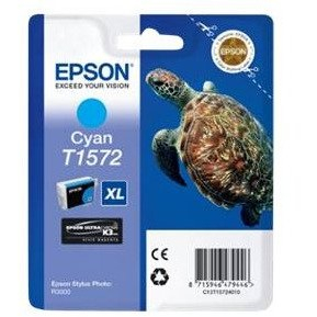 Cartuș cerneala Epson T1572, albastru (cyan), original, 2600 pagini, 25.9 ml [1]