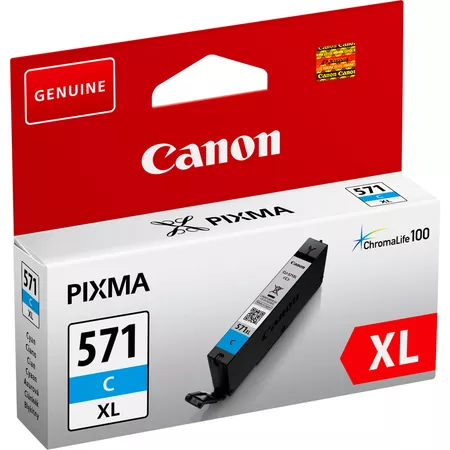 Cartus cerneala Canon Cyan cap. mare CLI-571XLC [3]