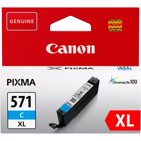 Cartus cerneala Canon Cyan cap. mare CLI-571XLC [2]