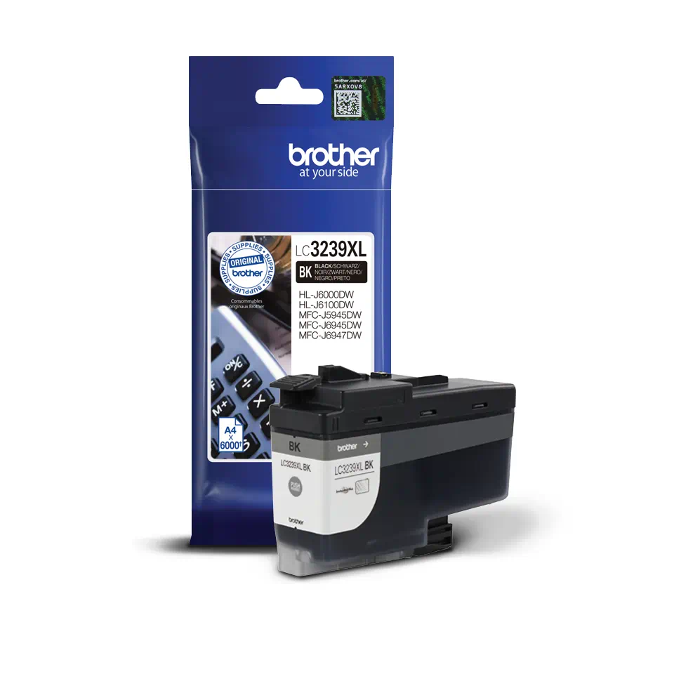 Cartus cerneala Brother LC3239XLBK, negru (black), original, 6000 pagini, 102 ml [2]