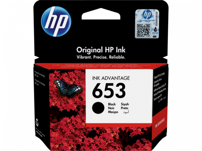Cartus cerneala HP 653 Black Ink Advantage 3YM75AE [1]