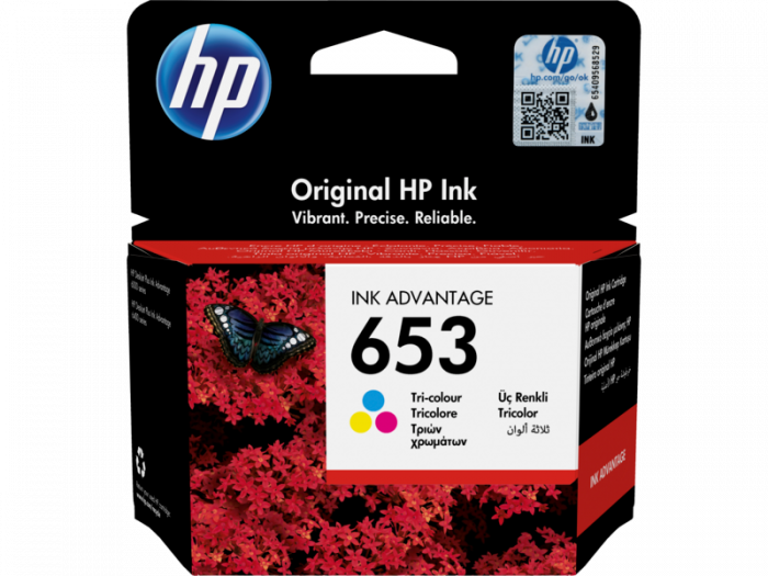 Cartus cerneala HP 653 Tri-color Ink Advantage 3YM74AE [1]