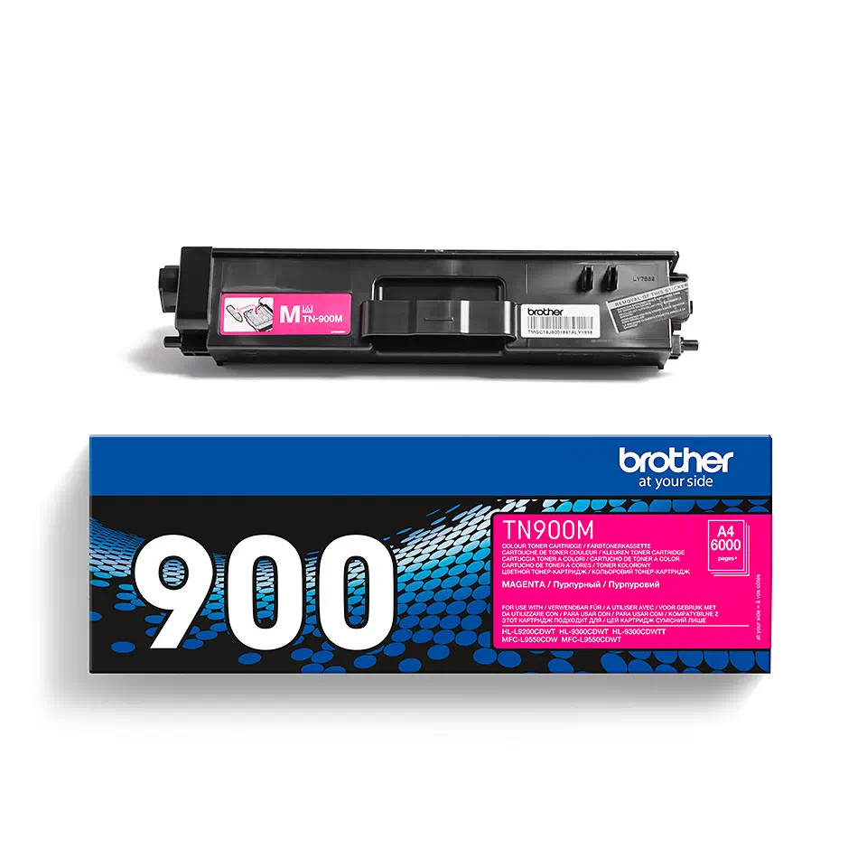 Toner Brother TN900M, roz (magenta), original, 6000 pagini [2]