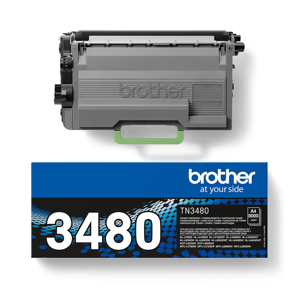 Toner Brother TN3480, negru (black), original, 8000 pagini [2]