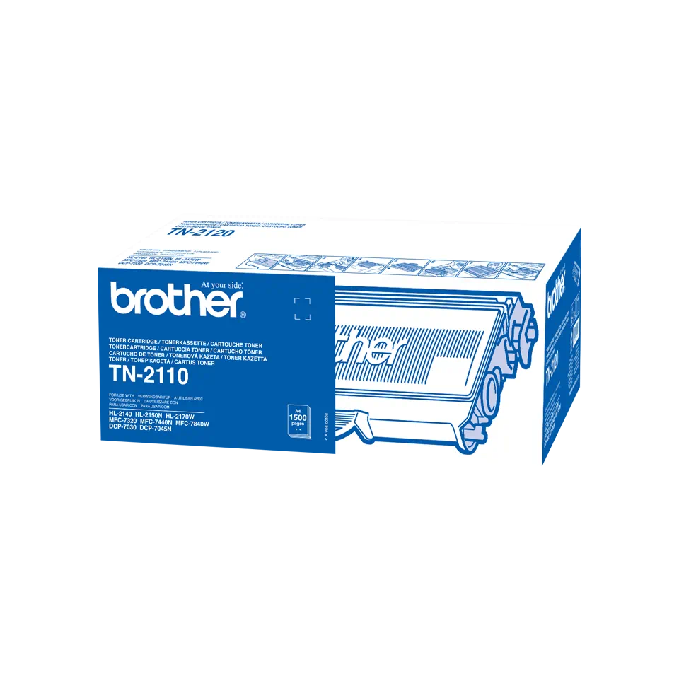 Toner Brother TN2110, negru (black), original, 1500 pagini [2]