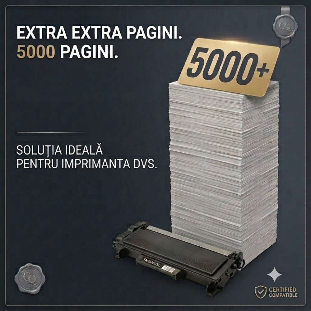 Cartuș Toner Compatibil Premium TN2590XXL (5.000 Pagini) pentru Brother [4]