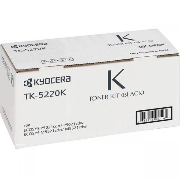 Toner Kyocera TK-5220K, negru (black), original, 1.200 pagini [1]