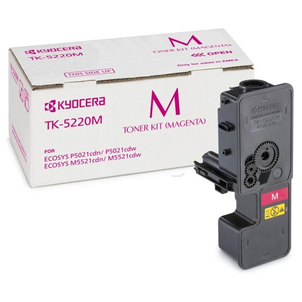 Toner Kyocera TK-5220M, roz (magenta), original, 1.200 pagini [1]
