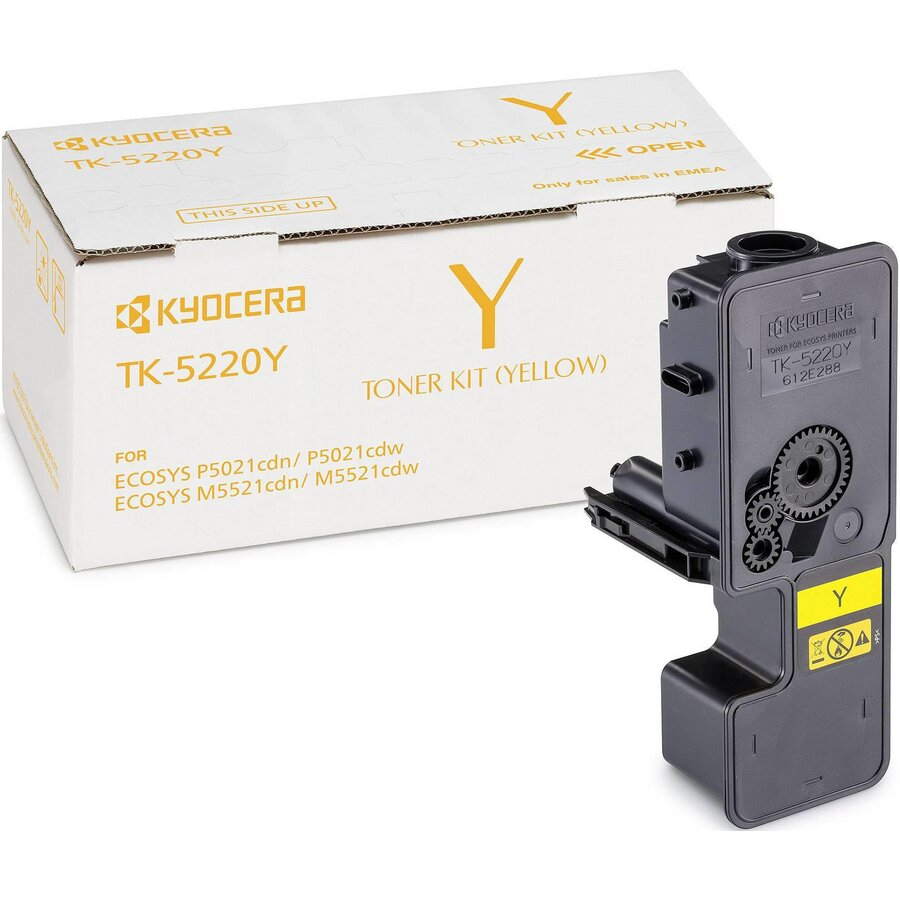 Toner Kyocera TK-5220Y, galben (yellow), original, 1.200 pagini [1]