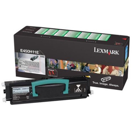 Cartus toner Lexmark E450H11E, Negru (Black), original, 11.000 pagini [1]