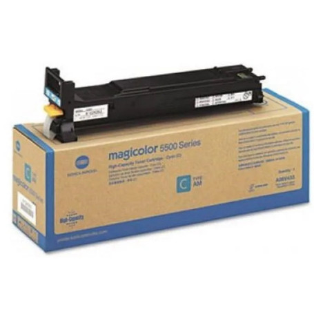 Toner Konica Minolta Magicolor 5550/5570, albastru (cyan), original, 6000 pagini [1]