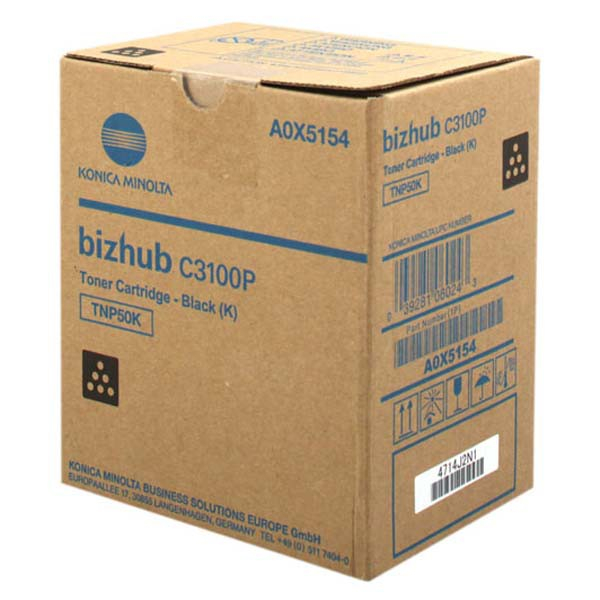 Toner Konica Minolta TNP-51K (black/negru), original, 5000 pagini [1]