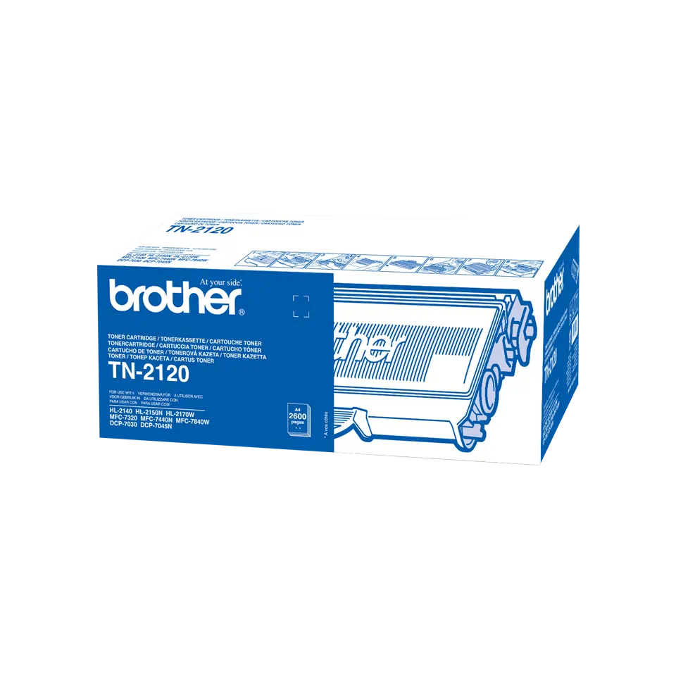 Toner Brother TN-2120, negru (black), original, 2600 pagini [2]