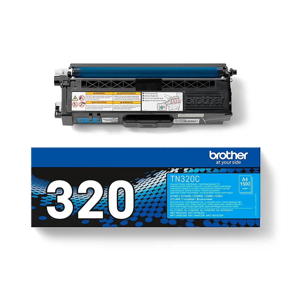 Toner Brother TN-320C, albastru (cyan), original, 1500 pagini [2]