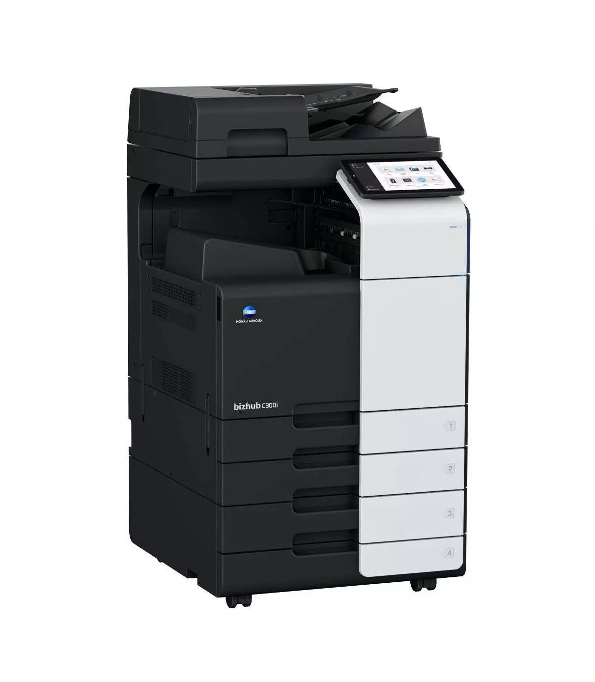 Multifunctionala Konica Minolta Bizhub C300i, Laser, Color, A4/A3, 30ppm duplex, RADF, 1200x1200dpi, USB, retea, Wi-Fi [3]