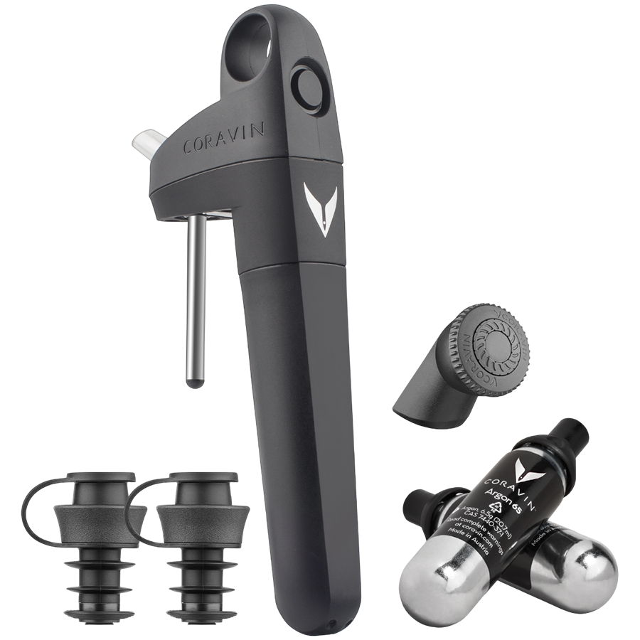 CORAVIN Pivot + Wine Preservation System - Black [6]
