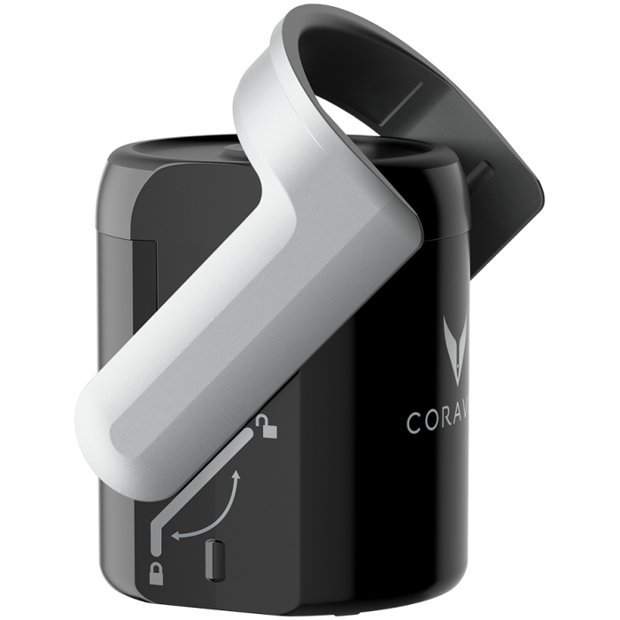 CORAVIN Sparkling Wine Preservation System - Black/Silver - new [9]