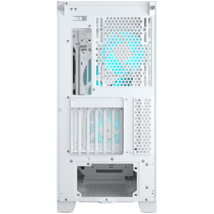 COUGAR AIRFACE ECO RGB PC Case, Mid Tower, White [6]