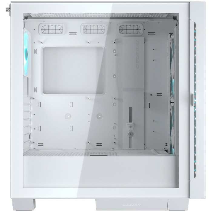 COUGAR AIRFACE ECO RGB PC Case, Mid Tower, White [4]