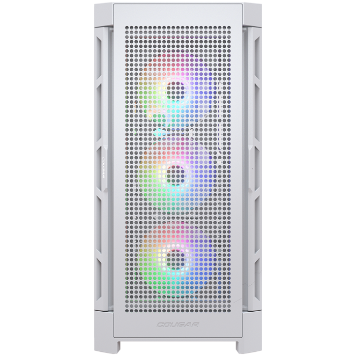 COUGAR AIRFACE PRO RGB PC Case, Mid Tower, White [5]