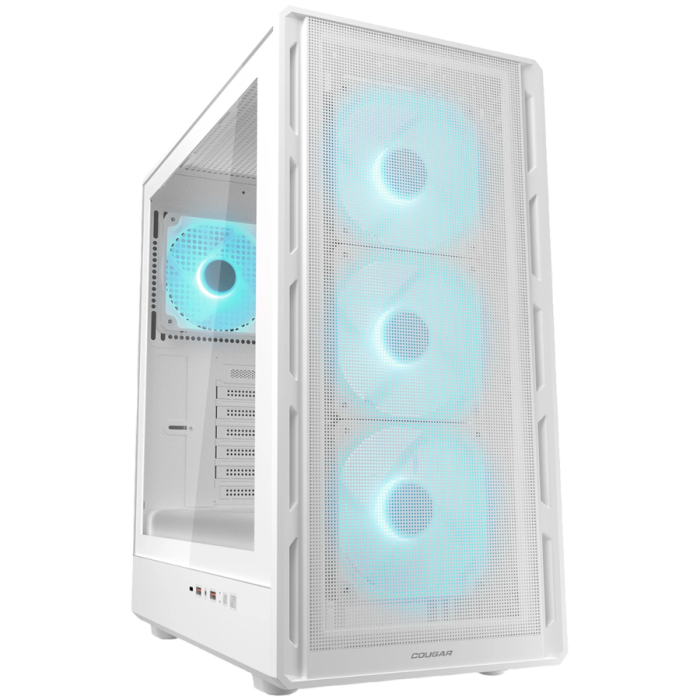 COUGAR AIRFACE PURE PRO PC Case, Mid Tower, White [2]