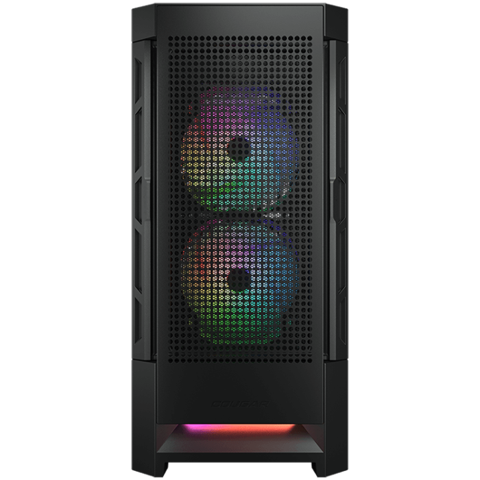 COUGAR DUOFACE RGB PC Case, Mid Tower, Black [3]