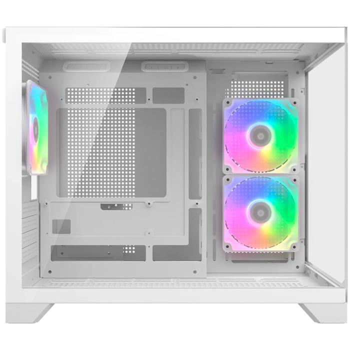 COUGAR FV150 Mini RGB PC Case, Mid tower, White [4]