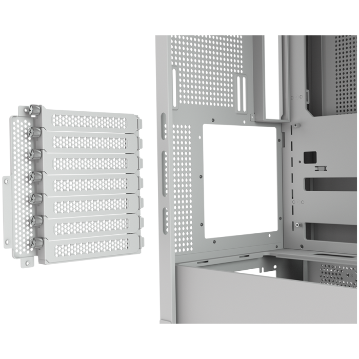 COUGAR FV270 PC Case, Mid tower, White [14]